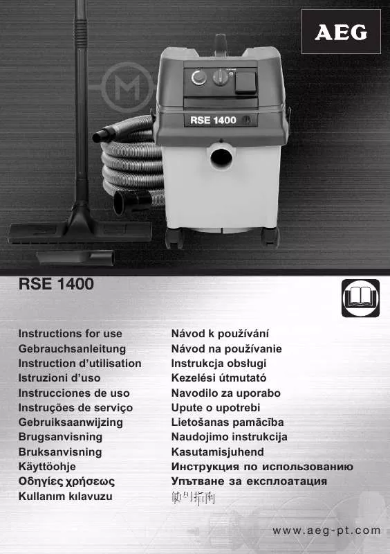 Mode d'emploi AEG RSE 1400