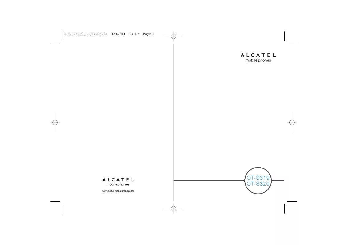 Mode d'emploi ALCATEL OT-S319