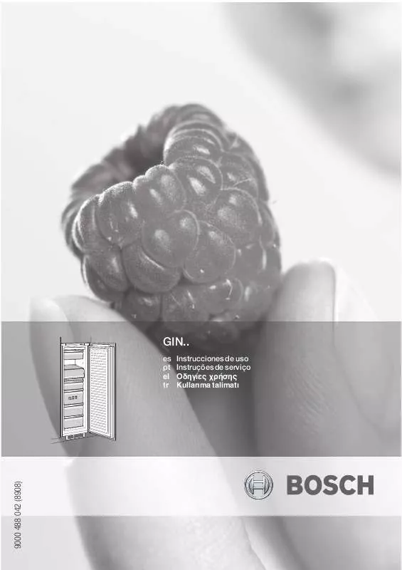 Mode d'emploi BOSCH GIN38P60