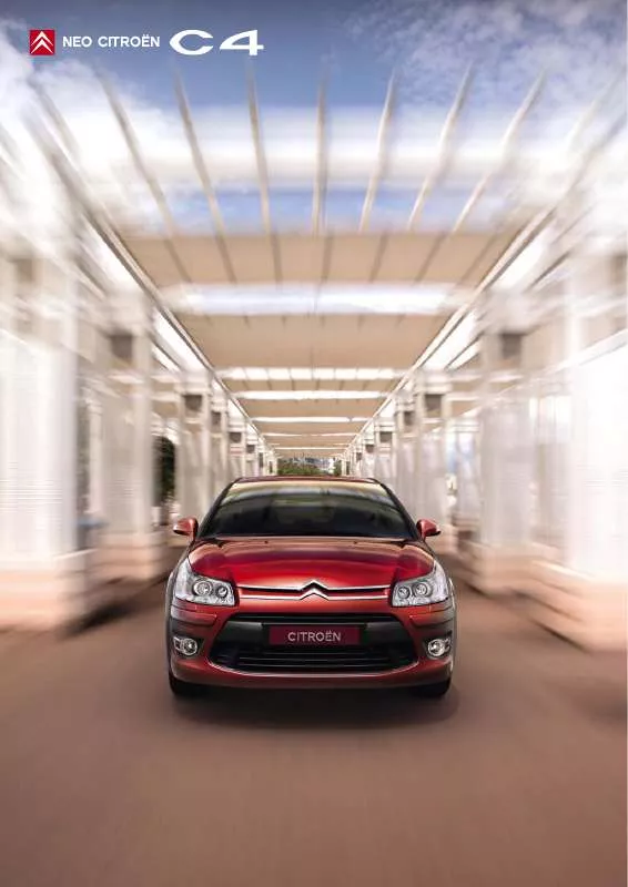 Mode d'emploi CITROEN C4