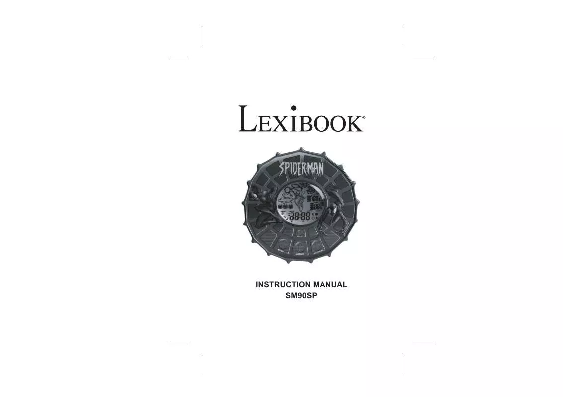 Mode d'emploi LEXIBOOK SM90SP