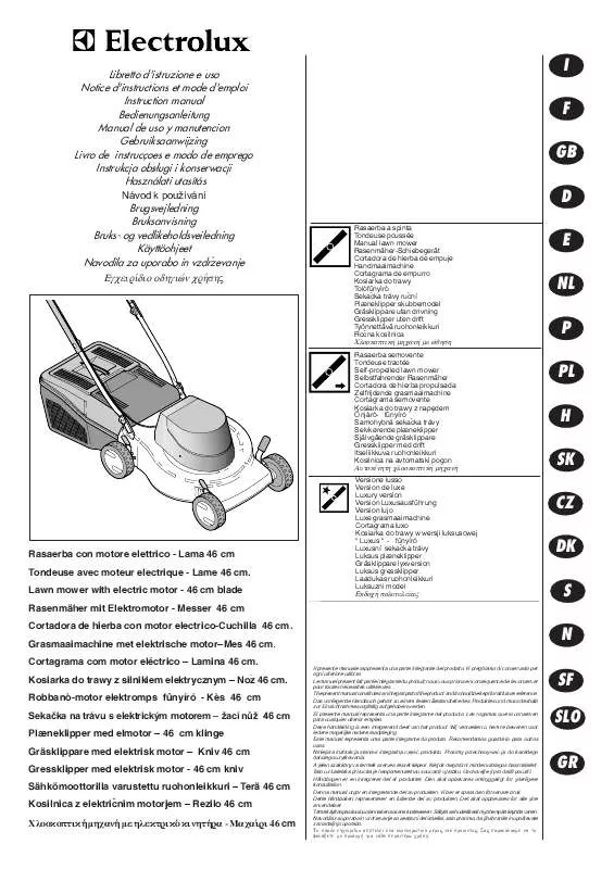 Mode d'emploi PARTNER P 1846 E 1800W (MP546E)