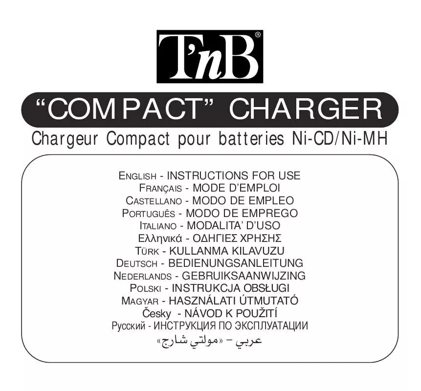 Mode d'emploi TNB CHBA030455